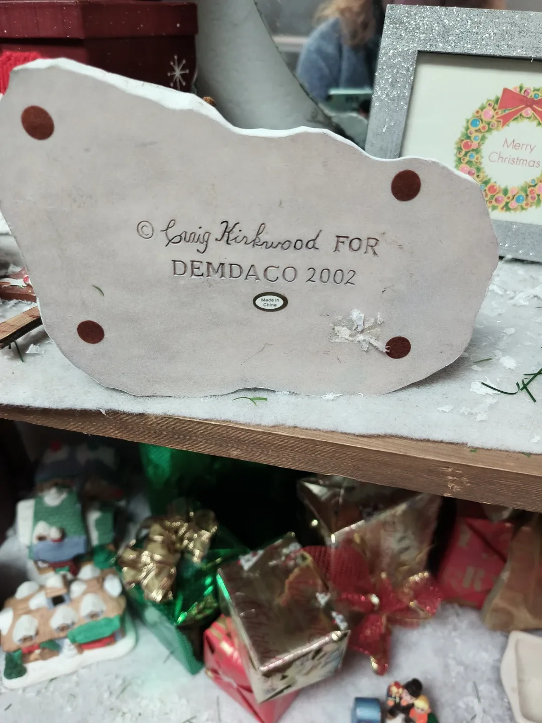 Craig Kirkwood for DEMDACO Santa Figurine image indicator(2)