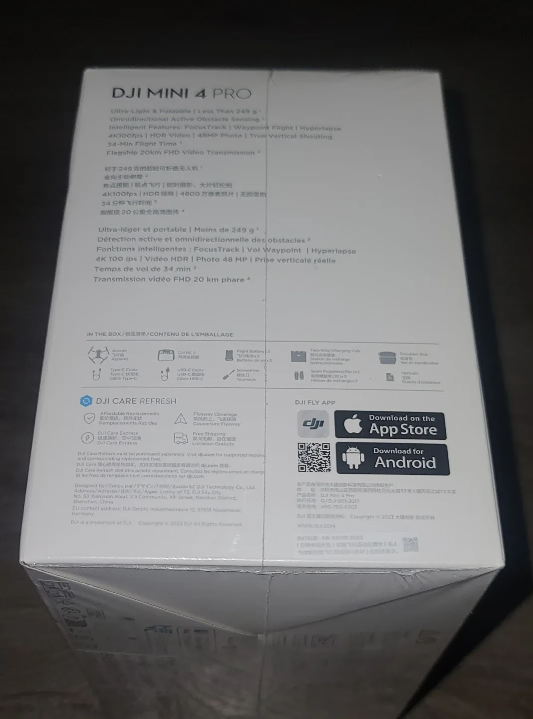 Brand new DJI Mini 4 Pro Drone image indicator(2)