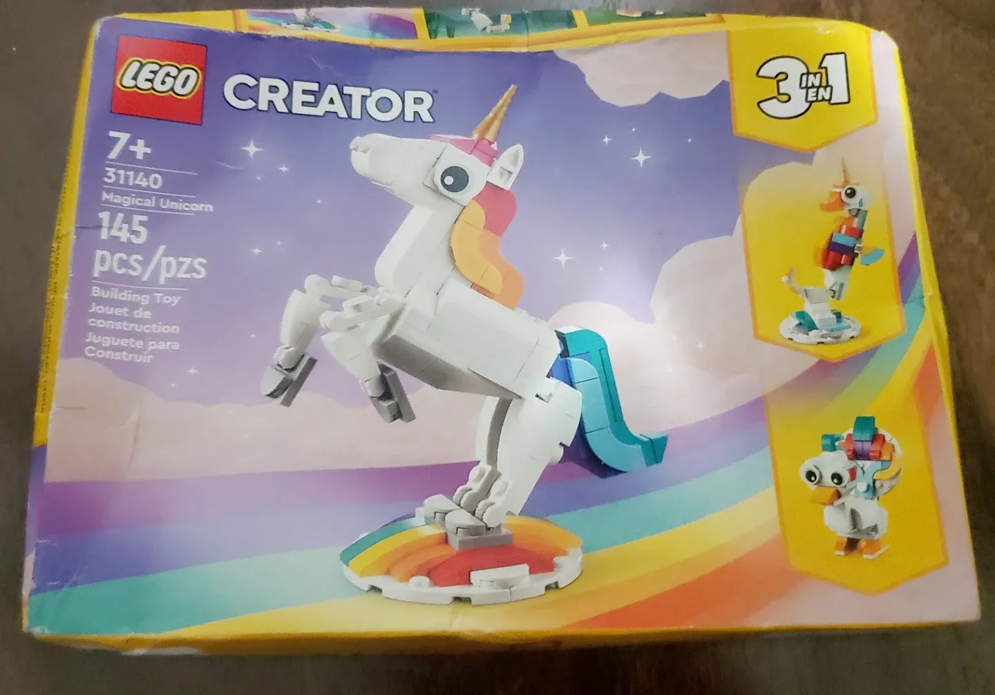Lego Creator 3 in 1 - Magical Unicorn Set thumbnail