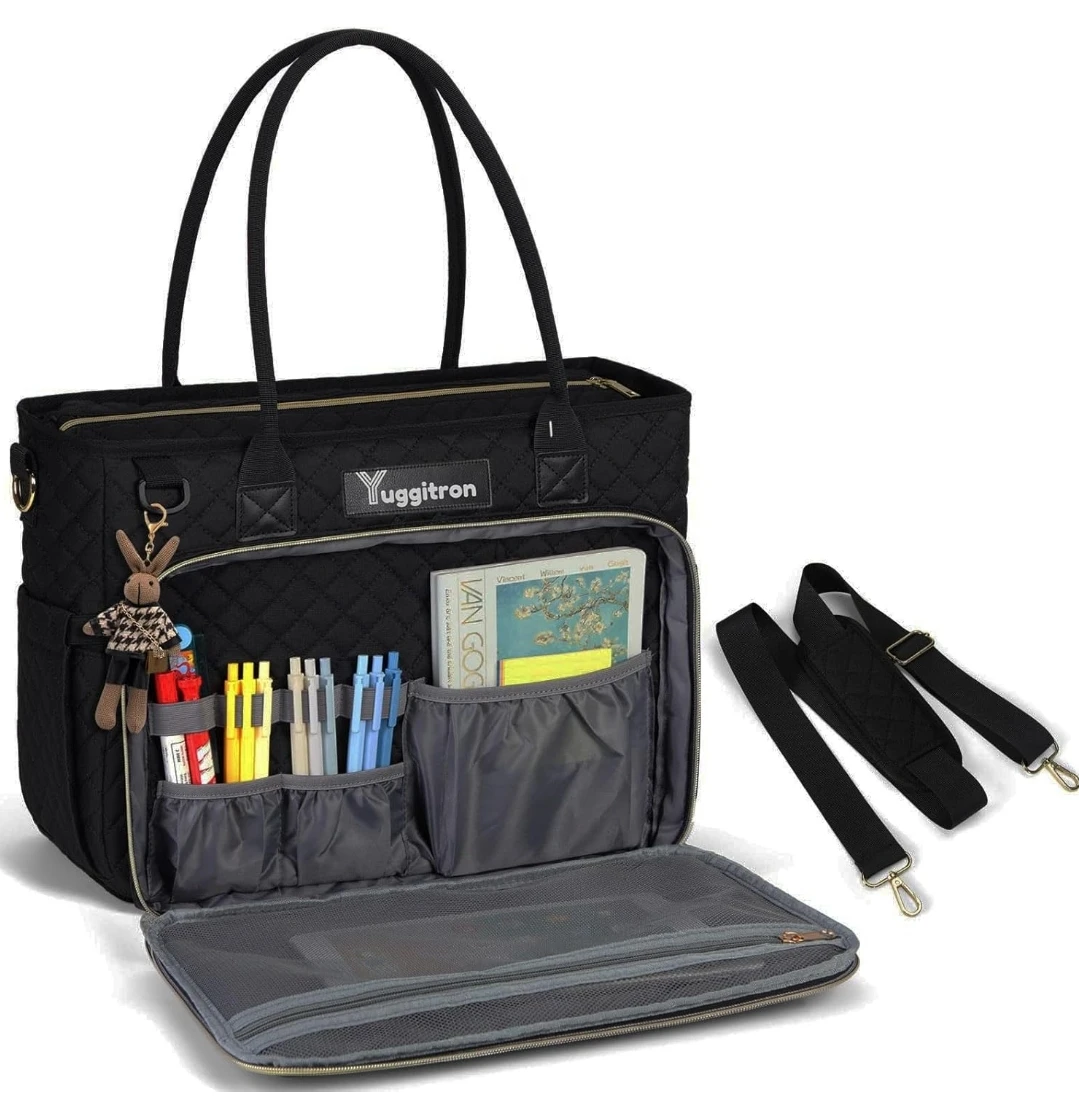 Yuggitron Black Bible Bag/Tote