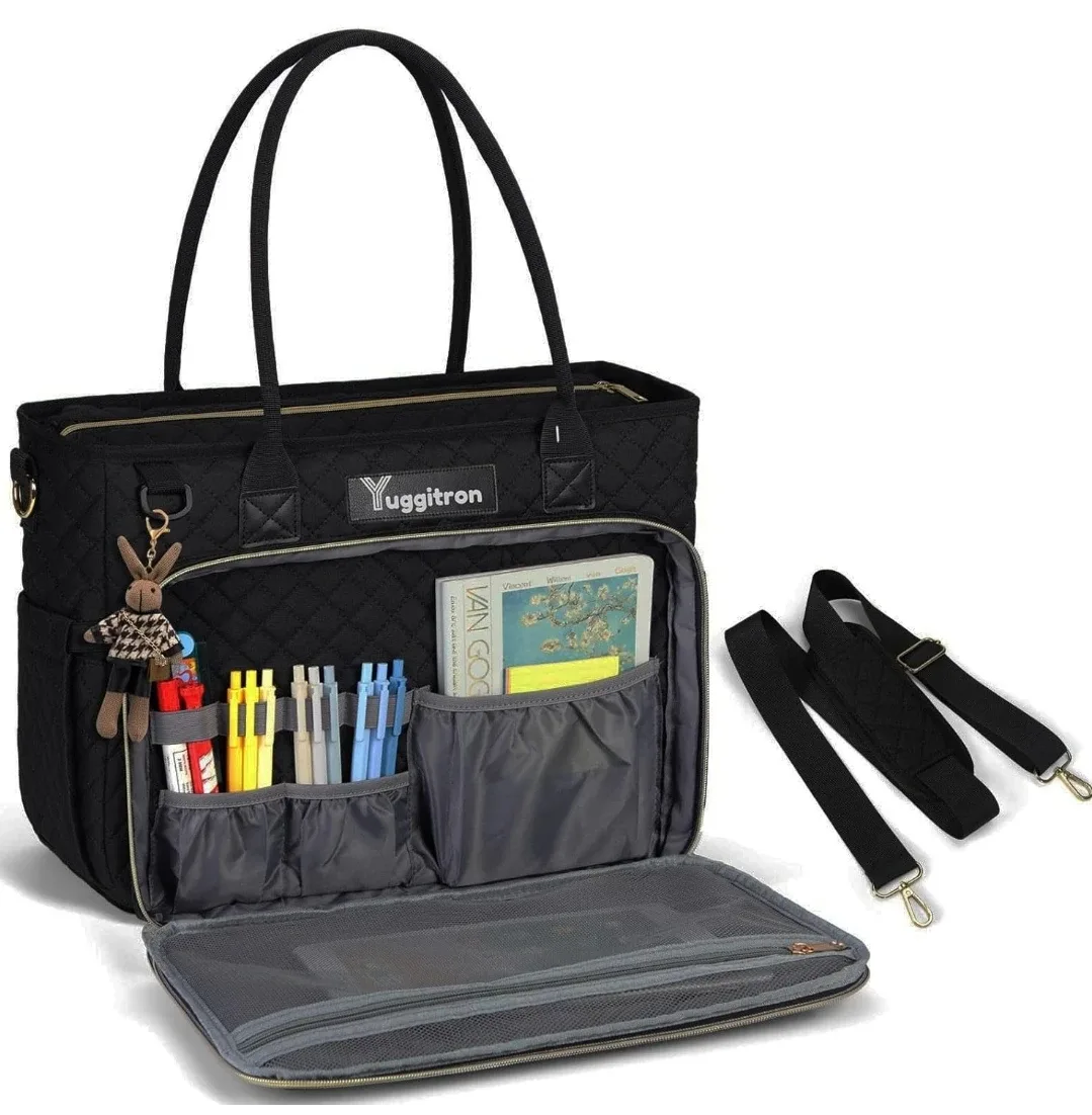 Yuggitron Black Bible Bag/Tote