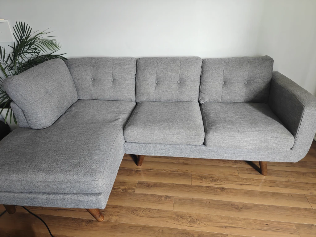 Grey Sectional Couch from Structube