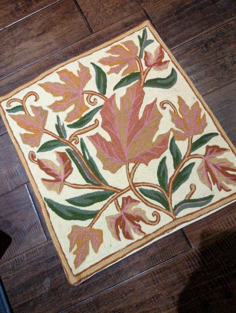 Hand embroidered cushion/pillow covers/cases . image indicator(7)