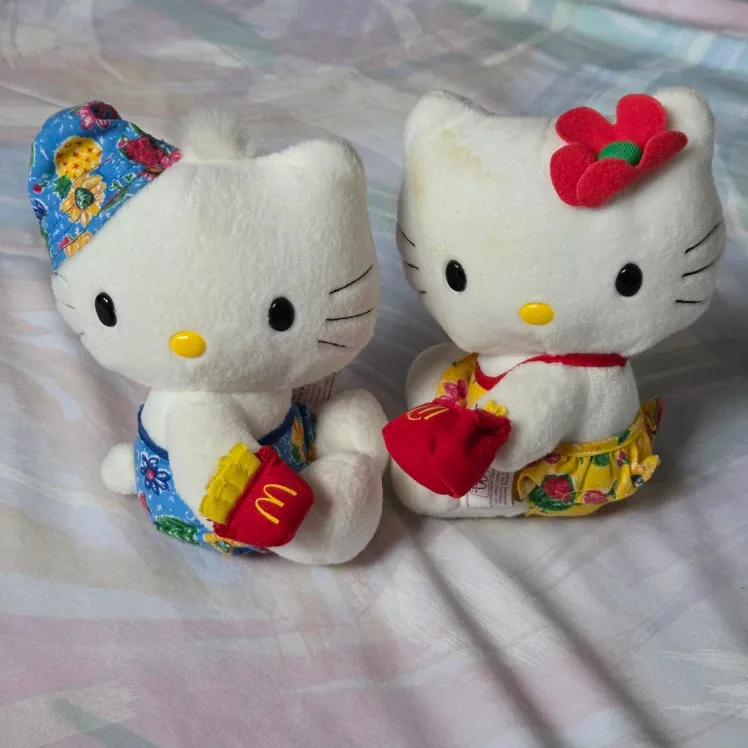 Vintage Hello Kitty McDonald's Plush Toys