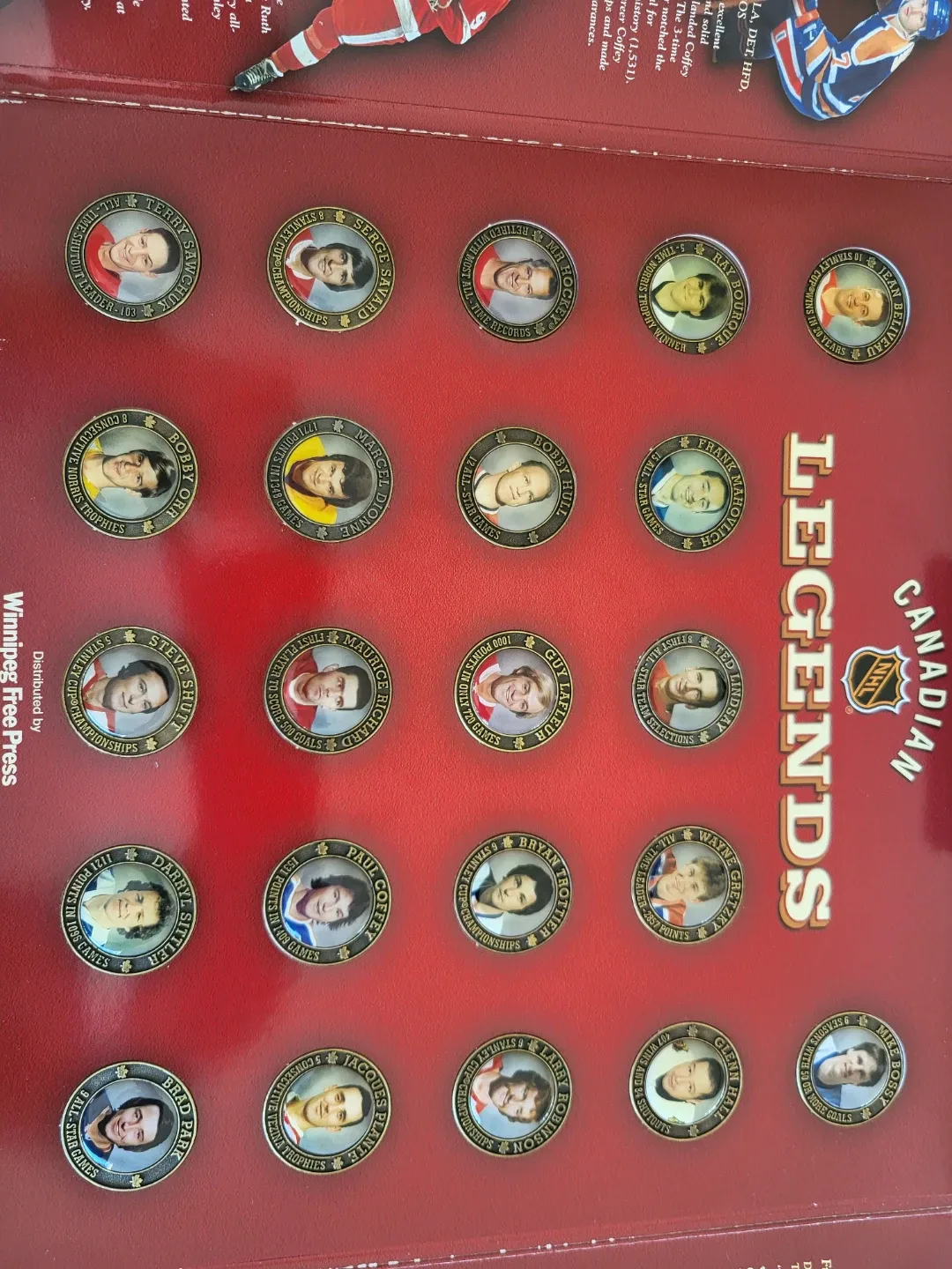 NHL Canadian Legends Medallion Collection image indicator(3)