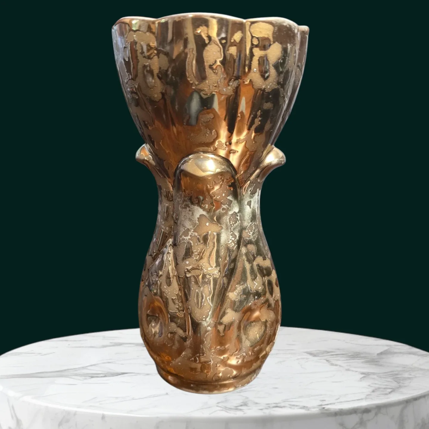24 KT. Gold Vase - Made in USA