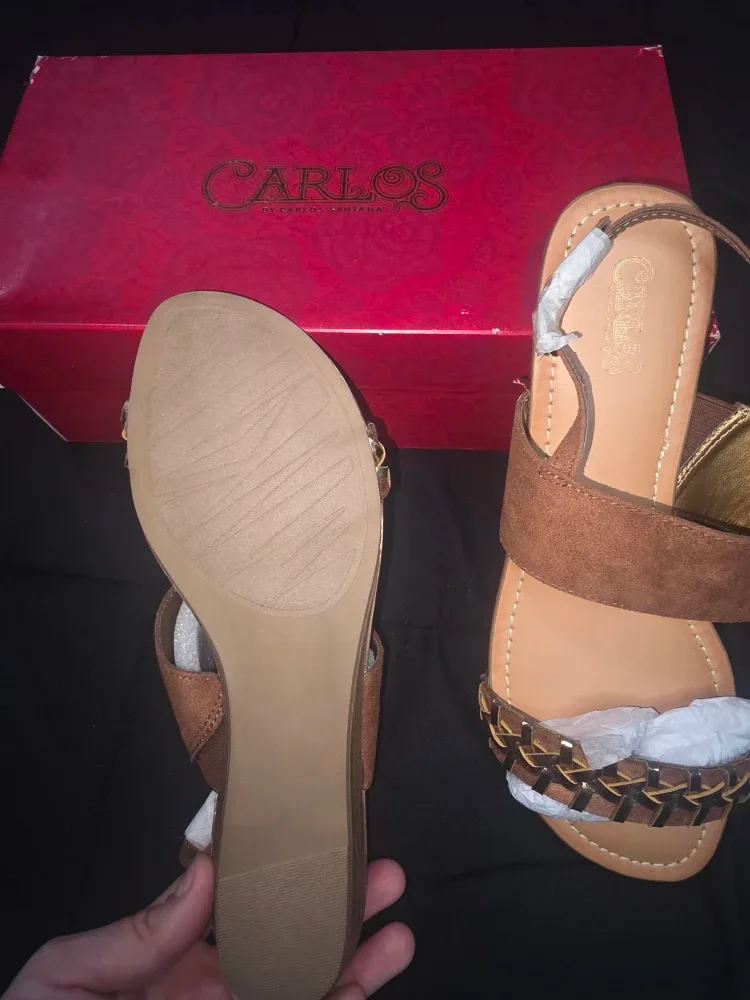 Carlos by Carlos Santana Texi Wedge Sandal - Size 8.5 image indicator(2)