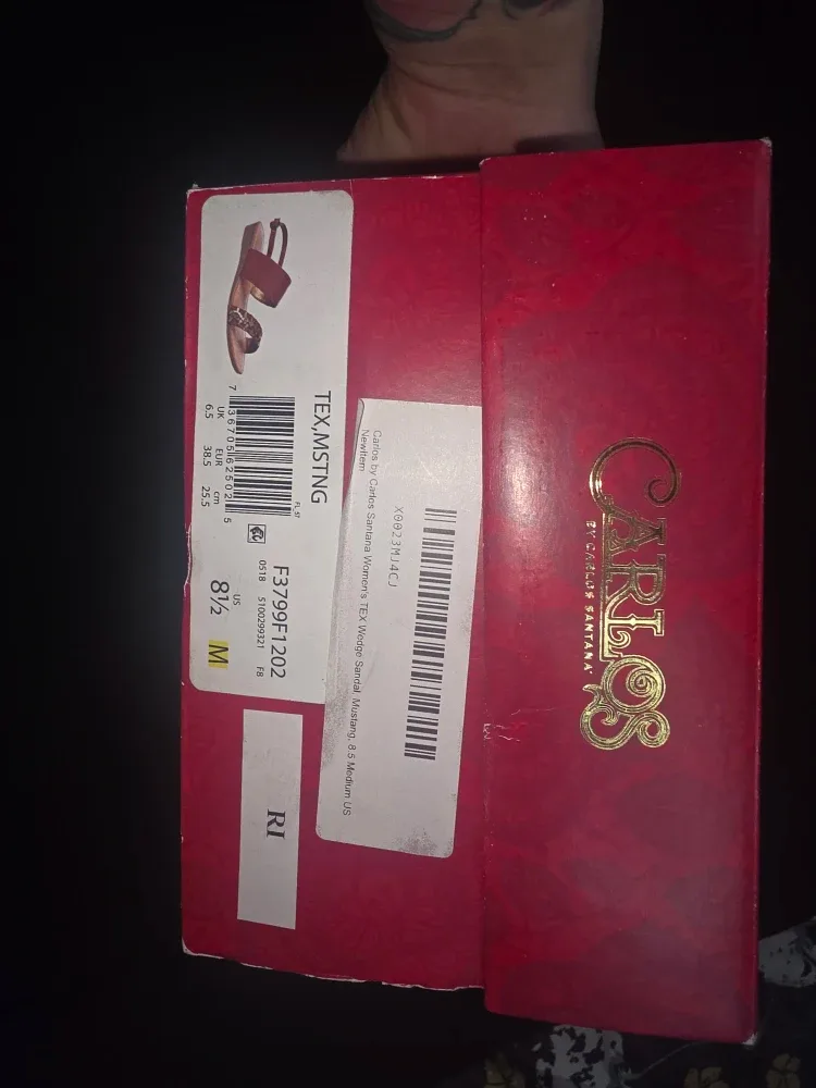 Carlos by Carlos Santana Texi Wedge Sandal - Size 8.5 image indicator(4)