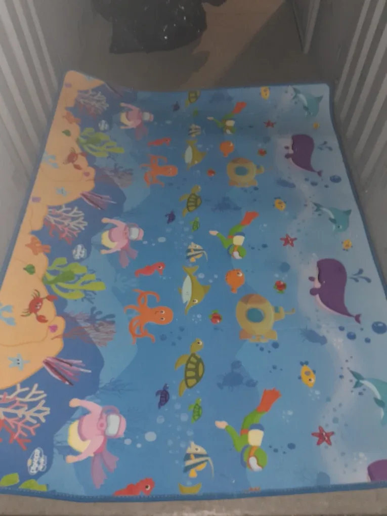 NEW Alphabet & Ocean Play Mat- Reversible image indicator(2)