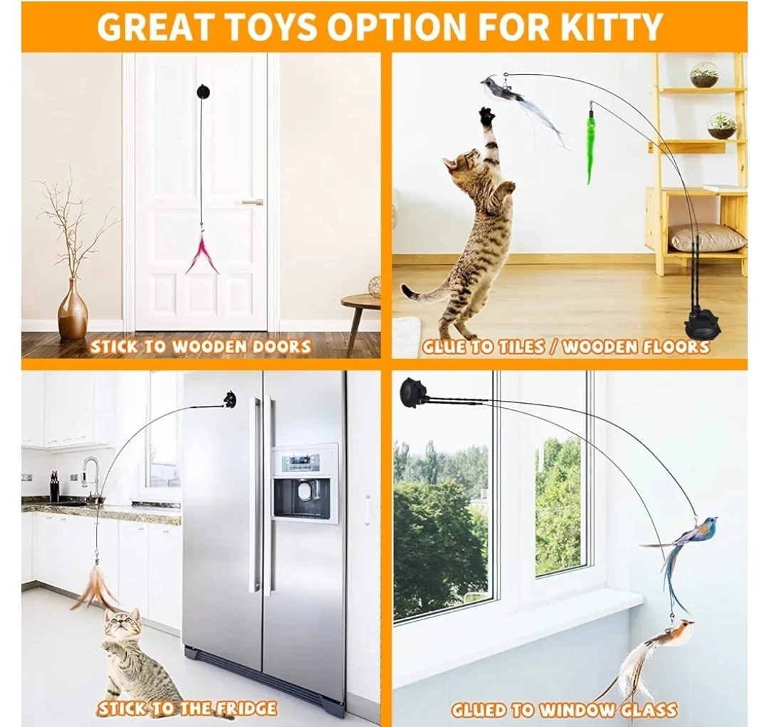 Cat Toy with Suction Cup - photo 2
