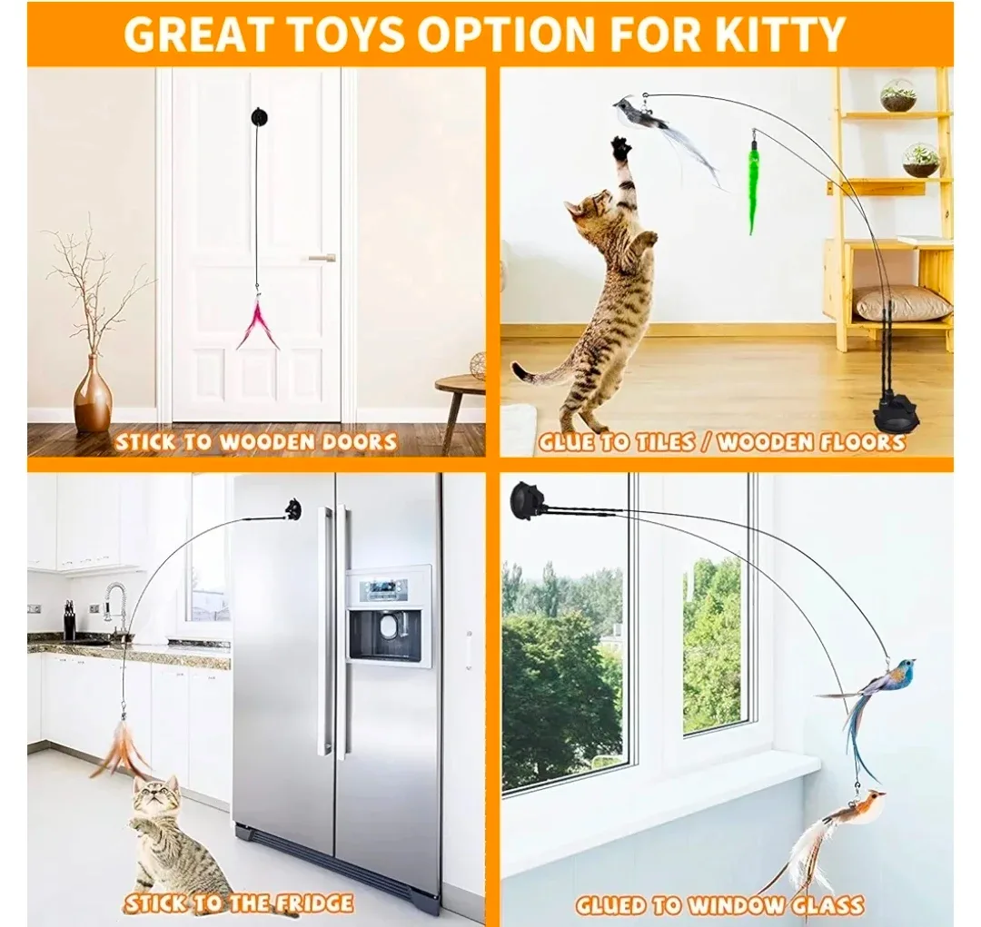 Cat Toy with Suction Cup image indicator(2)