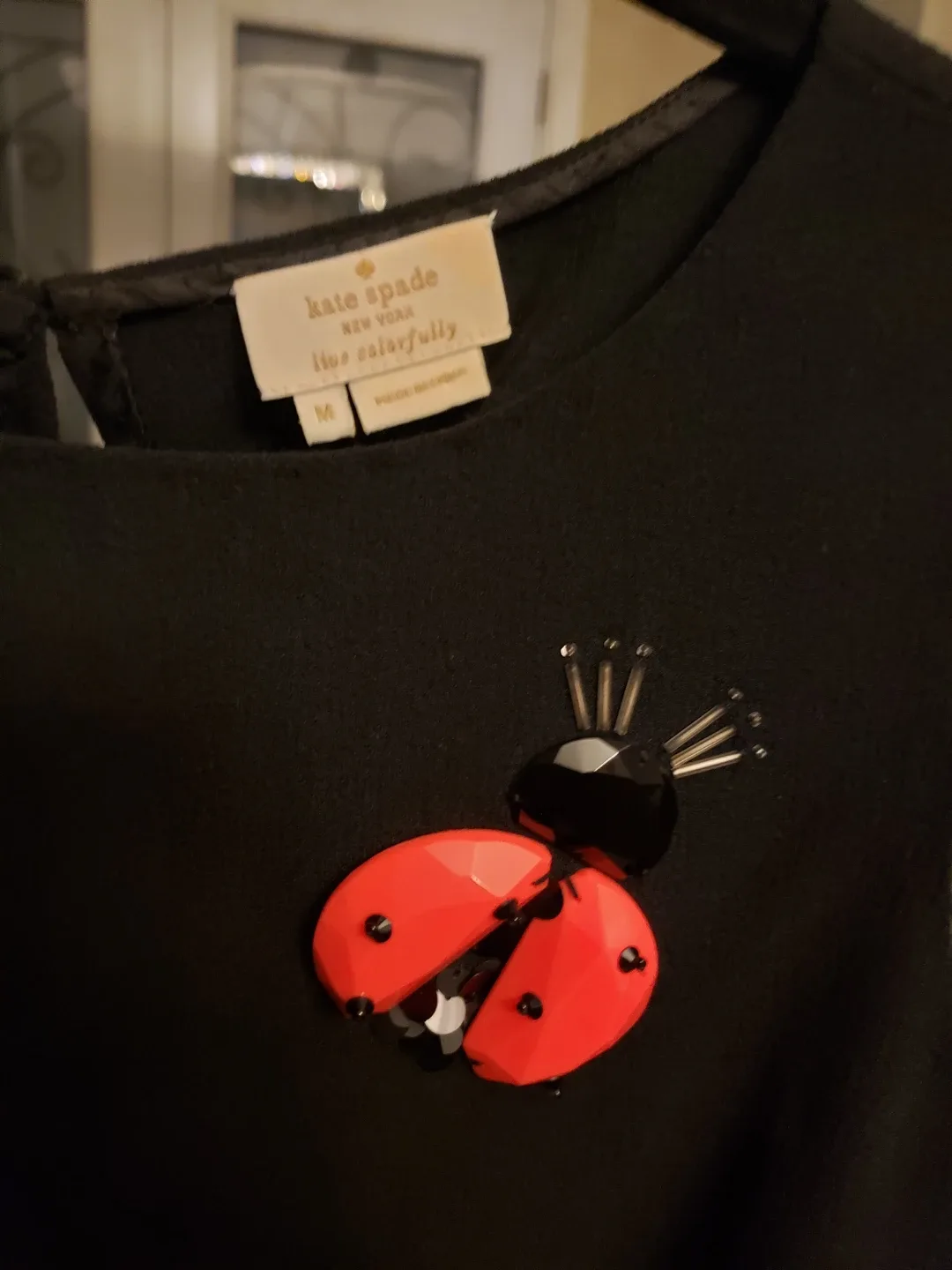 Kate Spade Black Top - Size M image indicator(3)