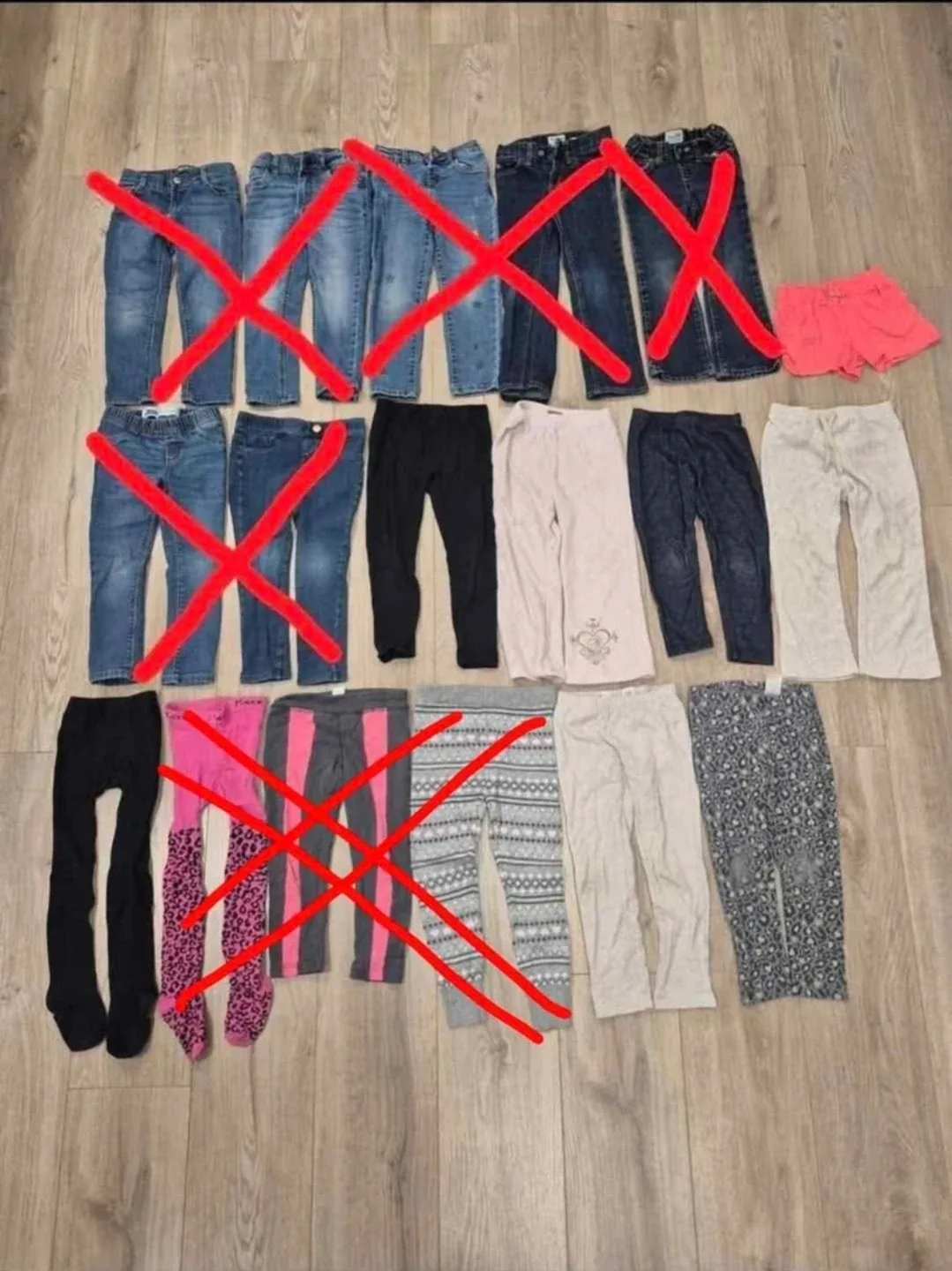 4T Girls' Assorted Leggings + shorts thumbnail