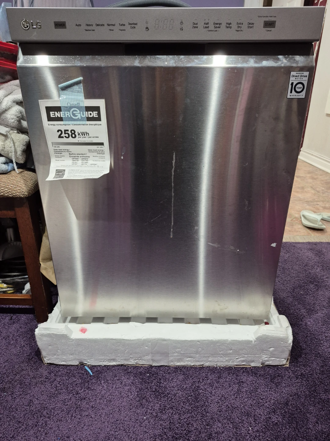 LG Inverter Direct Drive Dishwasher