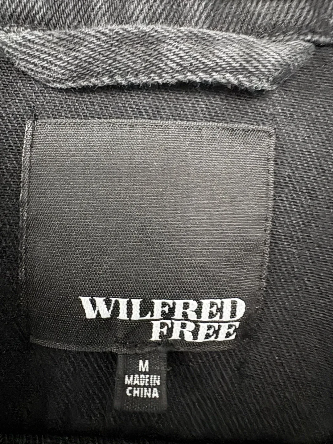 Wilfred Free Black Denim Jacket - Size M image indicator(3)