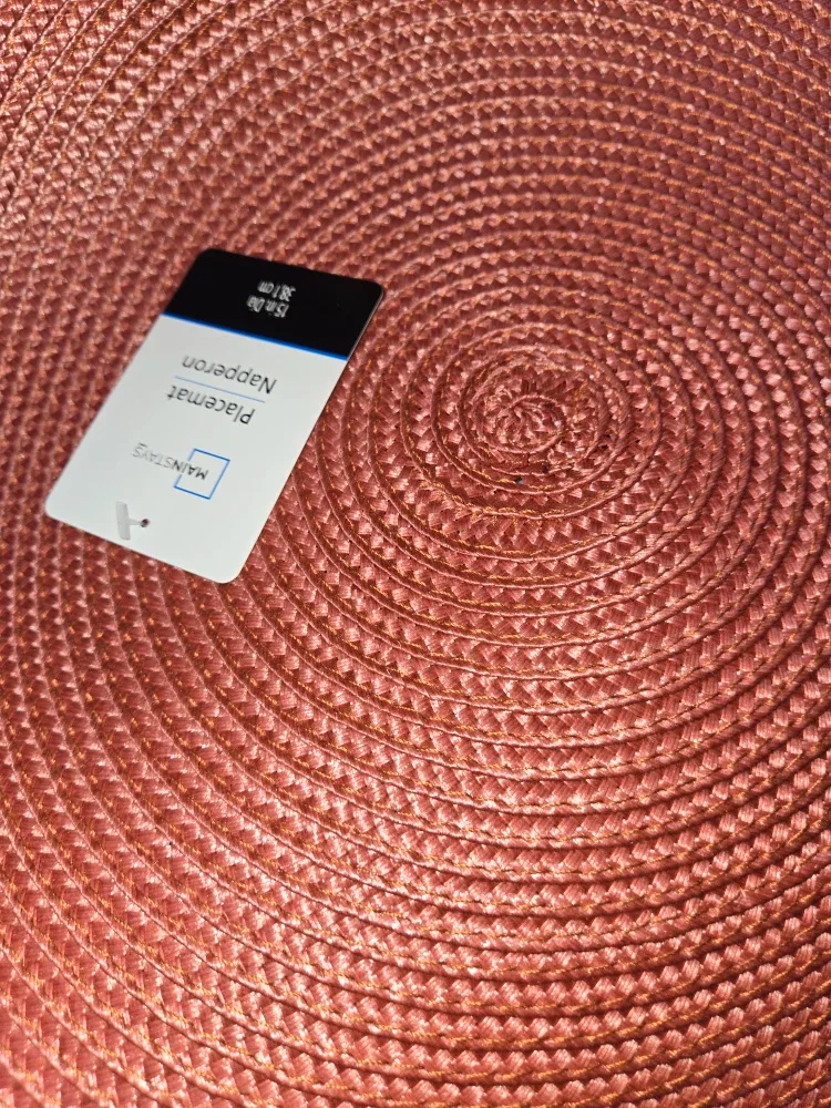 Mainstays Placemats - 15 in. Dia image indicator(3)