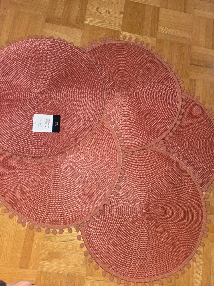 Mainstays Placemats - 15 in. Dia image indicator(4)