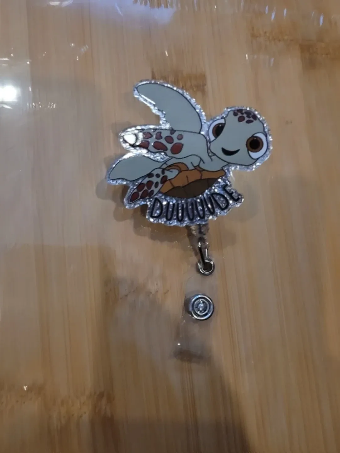 Disney Crush Turtle Badge Reel