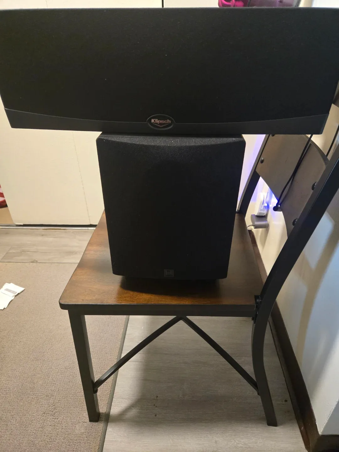 Klipsch Center Speaker & Subwoofer