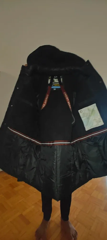 Point Zero Temperature Control Black Winter Jacket XL image indicator(4)