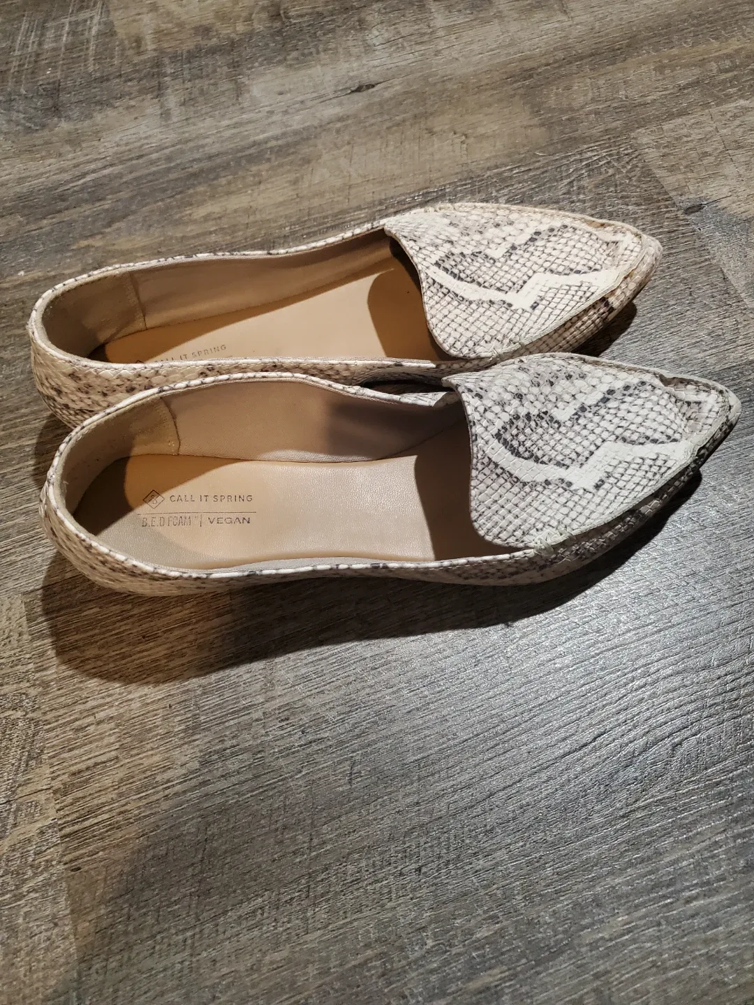 Call It Spring Vegan Flats - Size 7
