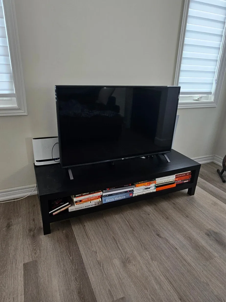 Black TV Stand
