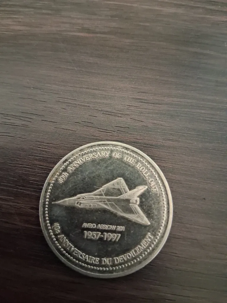 Avro Arrow CF-105 Canada Coin image indicator(2)