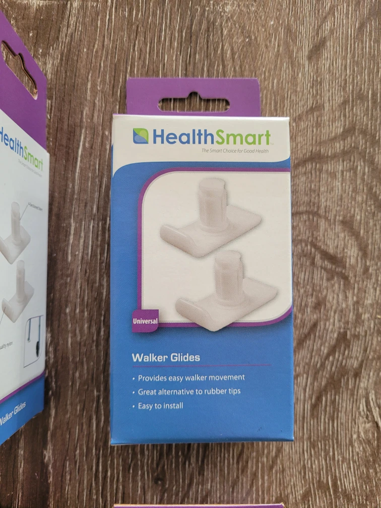 HealthSmart Walker Glides - New in Box