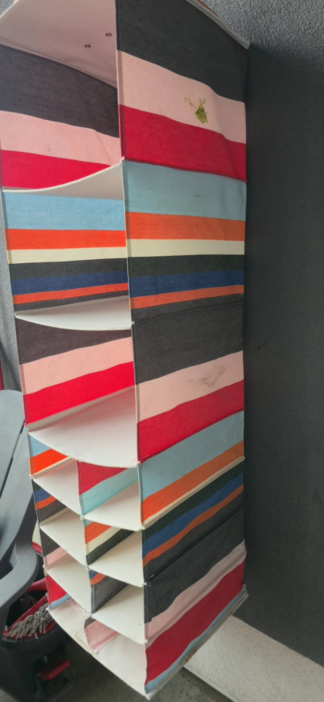 Hanging Shelf Organizer - Striped - photo 4