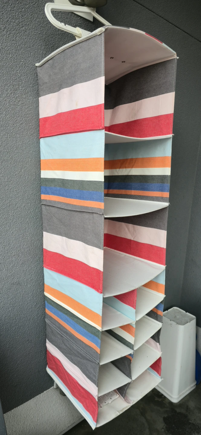 Hanging Shelf Organizer - Striped - photo 5