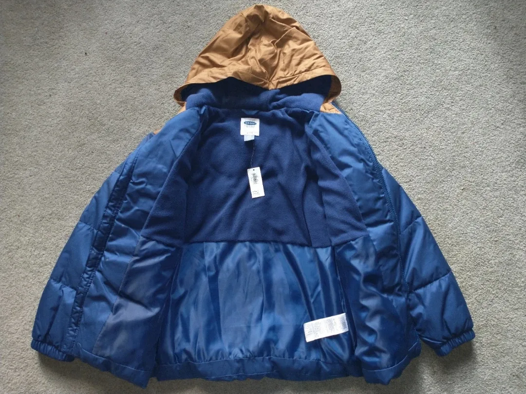 Old Navy Kids Puffer Jacket - Size S (6-7) image indicator(2)
