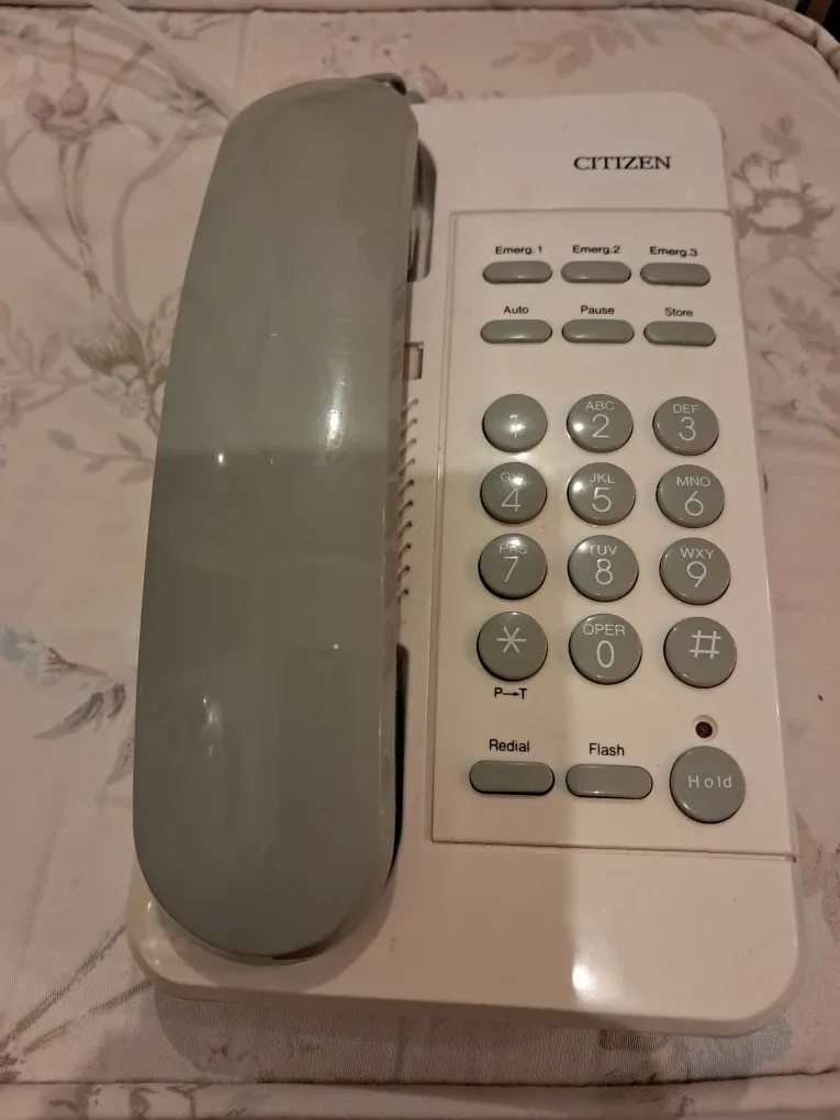 Citizen Corded Phone - White