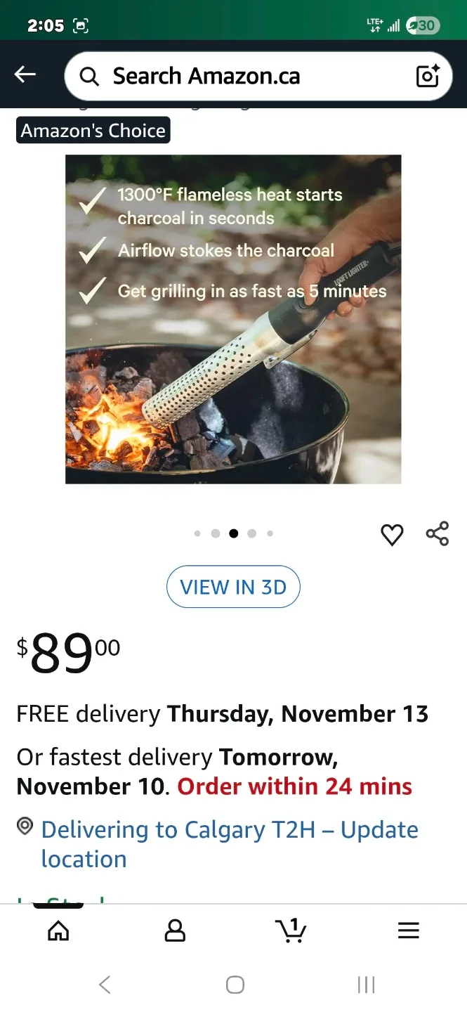 Big Green Egg Electric Looft Lighter image indicator(2)