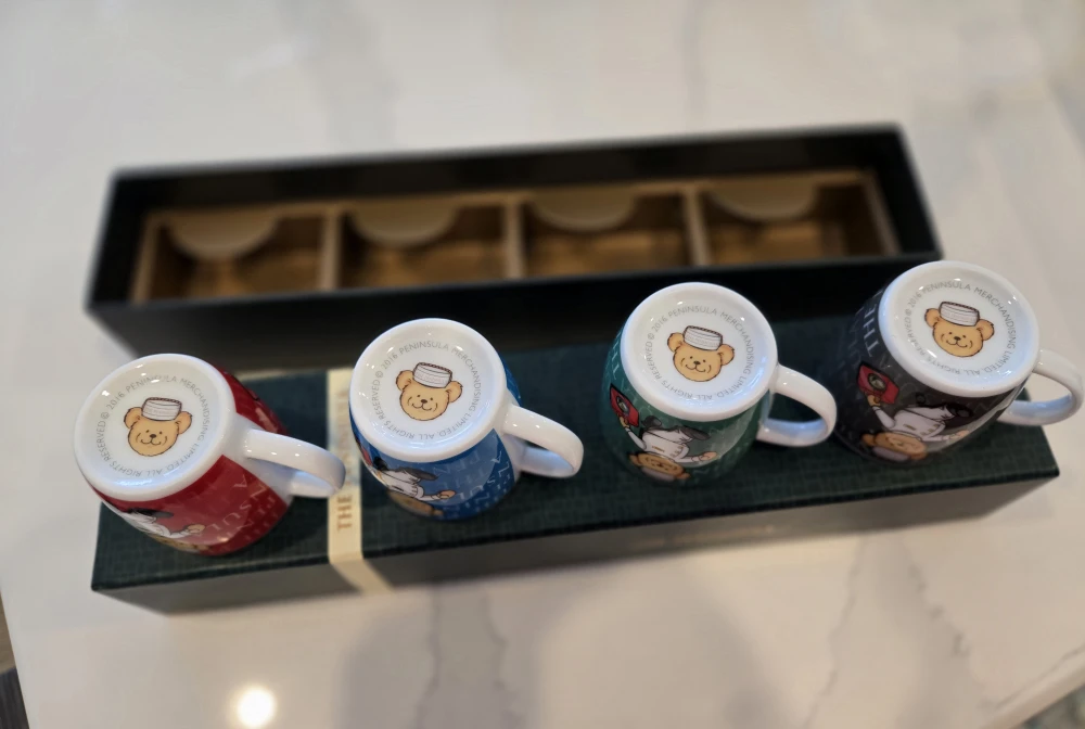 The Peninsula Pagebear Mini Mugs Set - 4 Pieces - photo 3