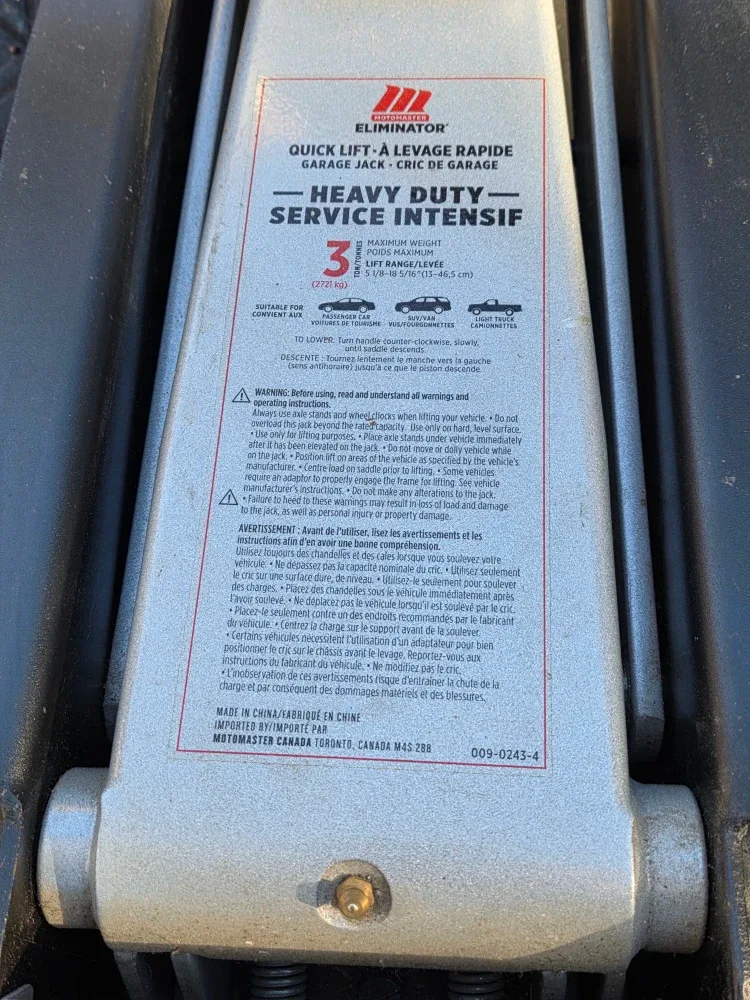 Eliminator 3 Ton Quick Lift Garage Jack image indicator(2)