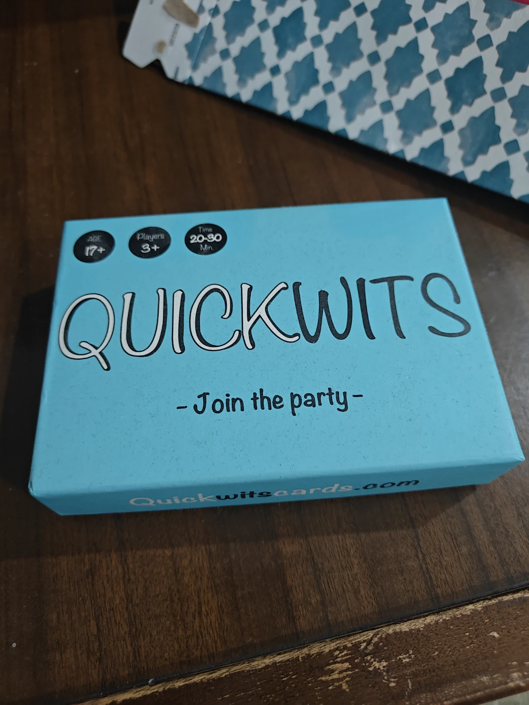 Quickwits Card Game