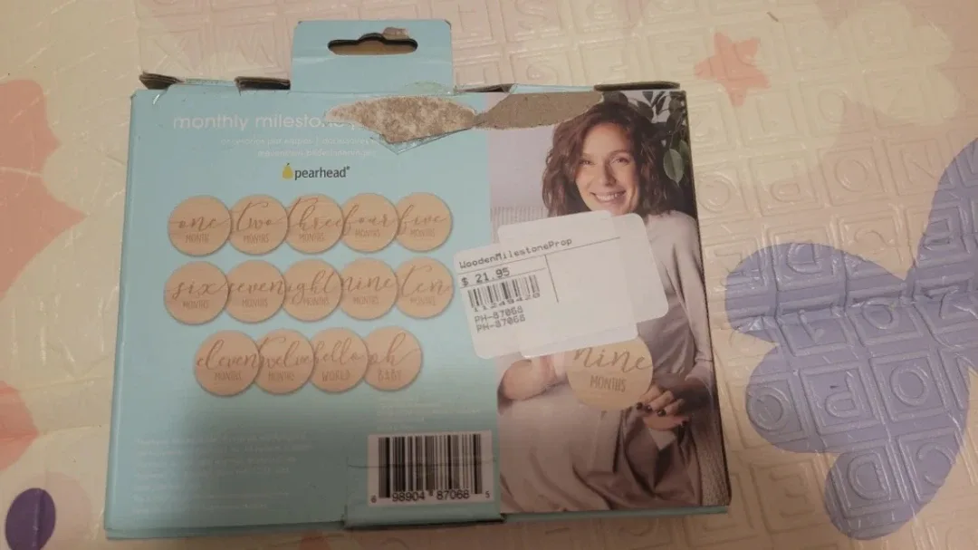 Pearhead Monthly Milestone Photo Cards - New image indicator(3)