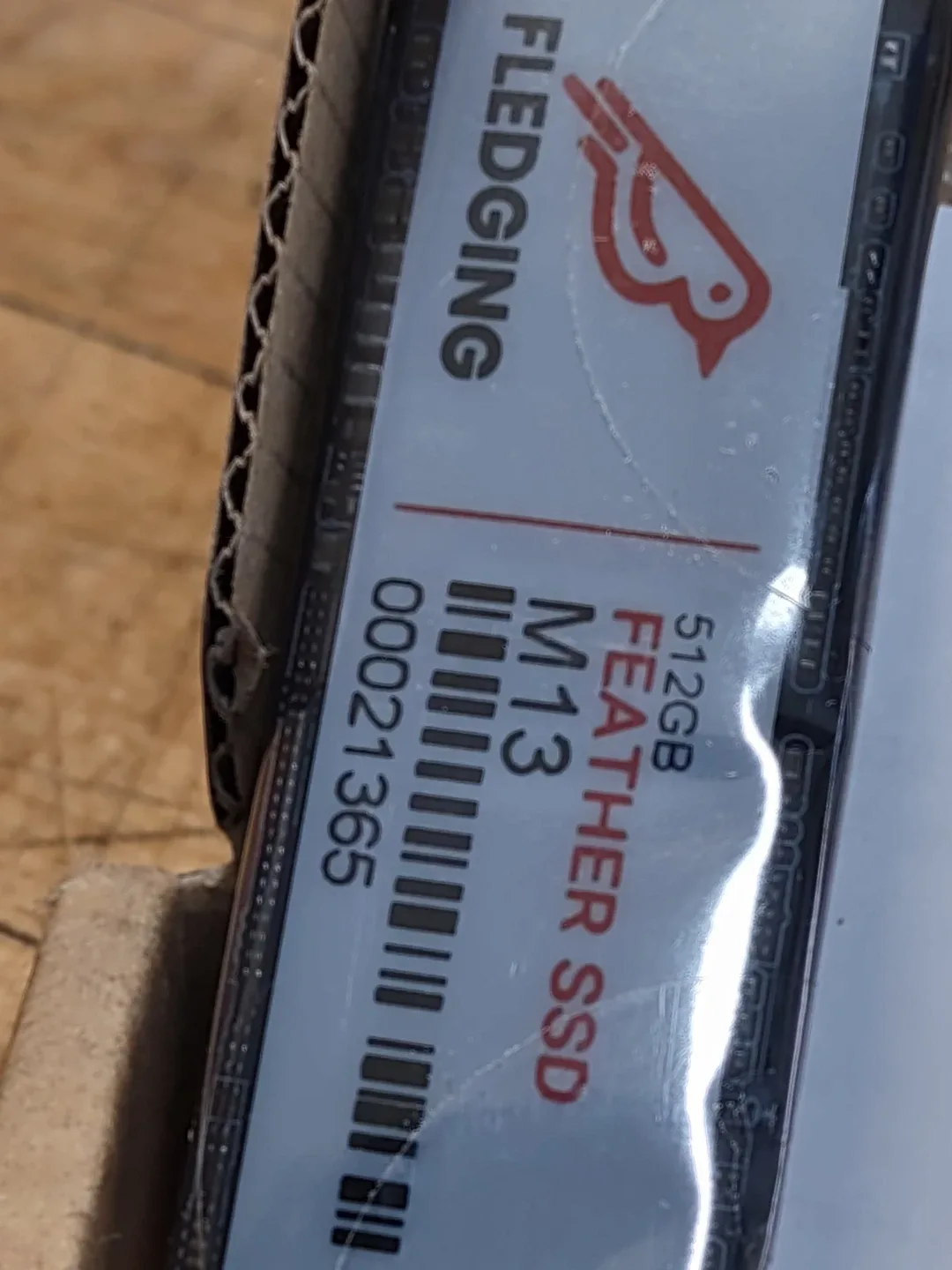 New Fledging Feather M13 512GB SSD image indicator(2)