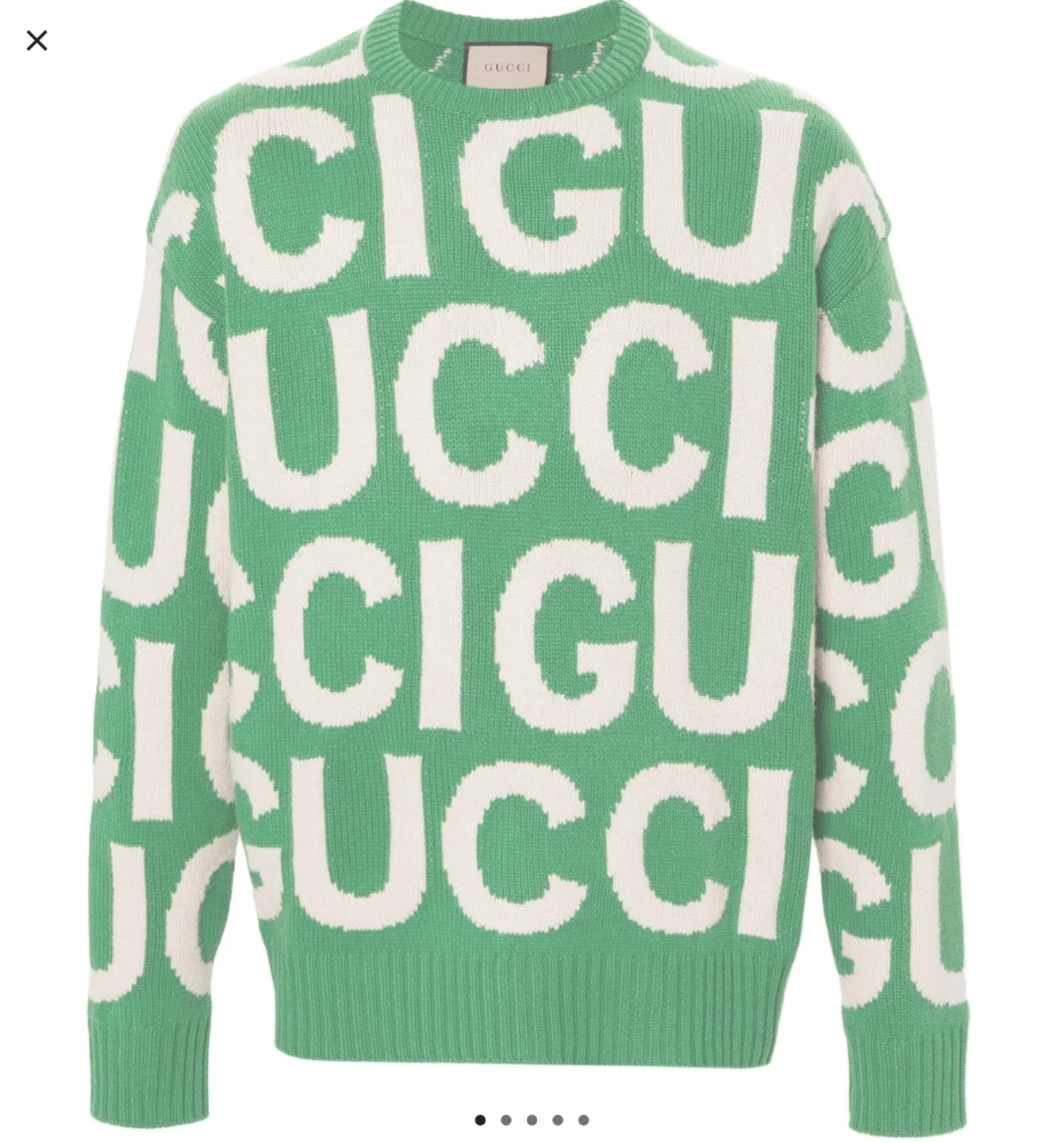 Gucci Logo Intarsia Wool Jumper - photo 2