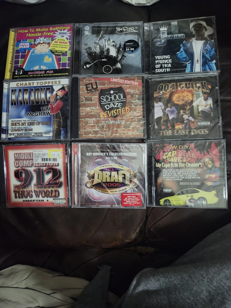 Mixed CDs - Tim McGraw, School Daze, Draft 2005 & More