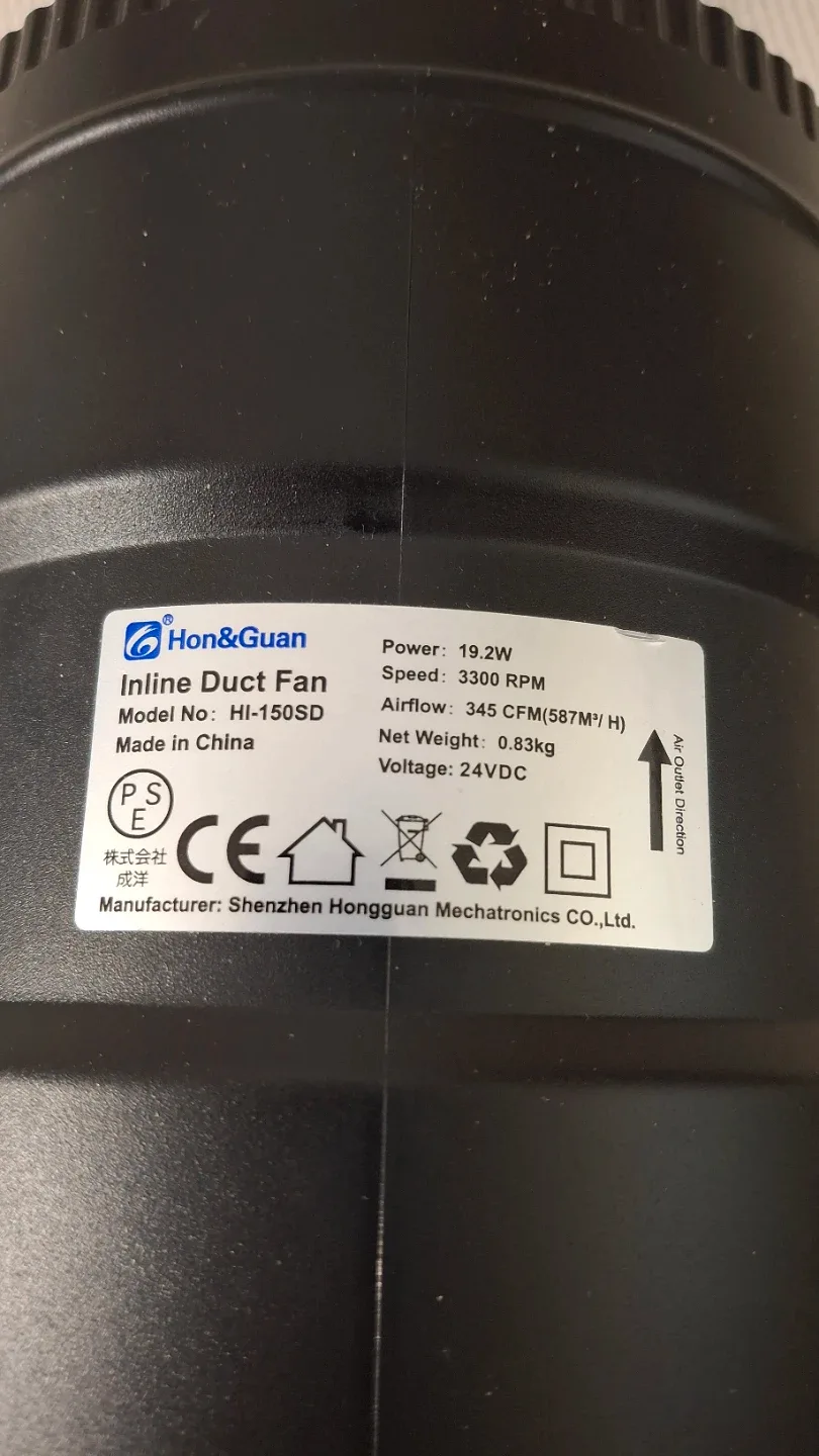 6 Inch Inline Duct Fan image indicator(3)