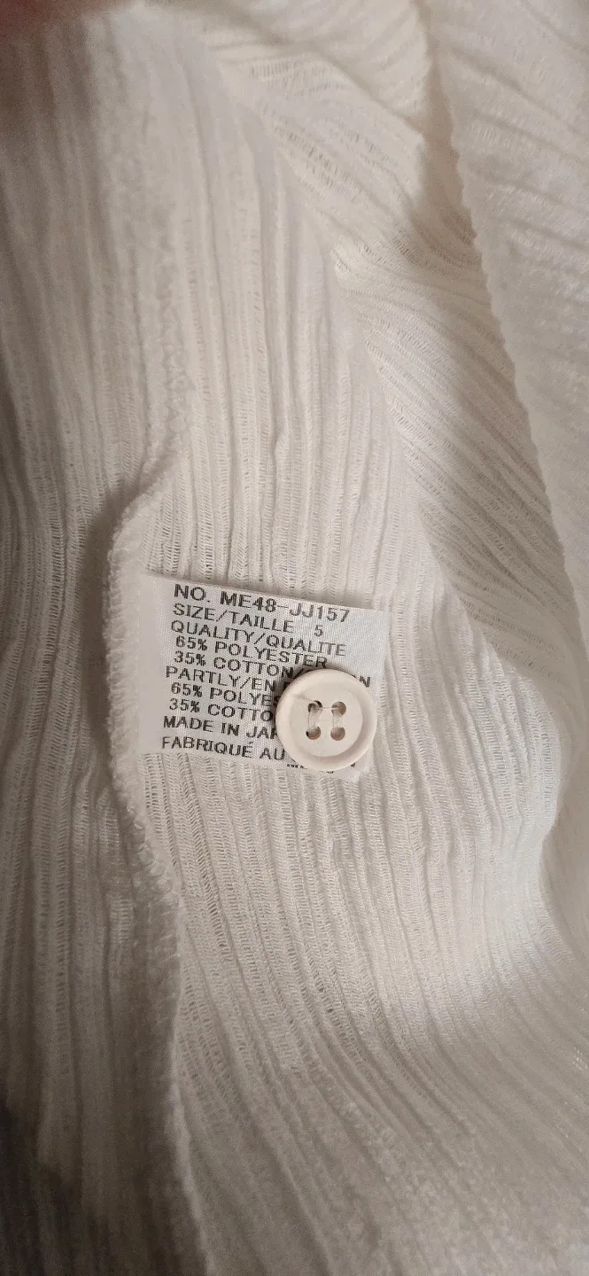 Issey Miyake Men White Shirt image indicator(4)