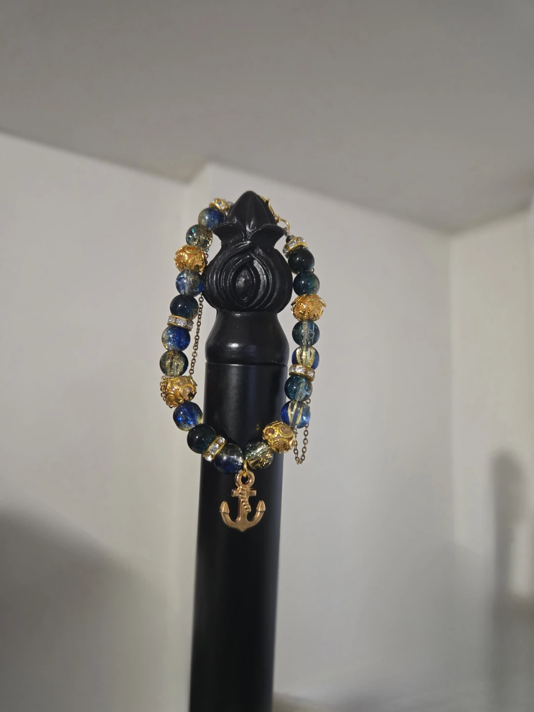 Cute Handmade Gold Beaded Bracelet for sale!!