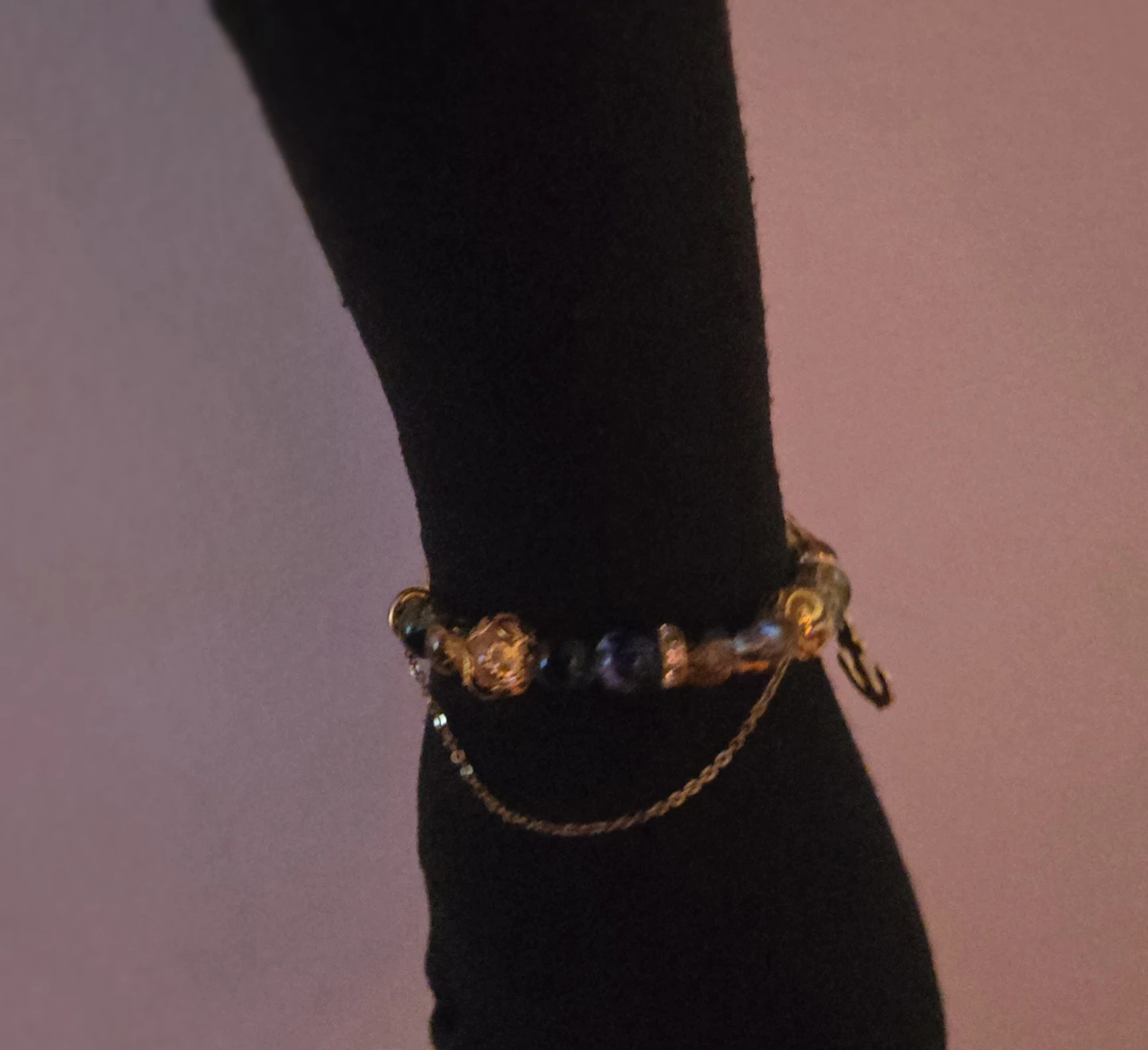 Cute Handmade Gold Beaded Bracelet for sale!! - photo 4