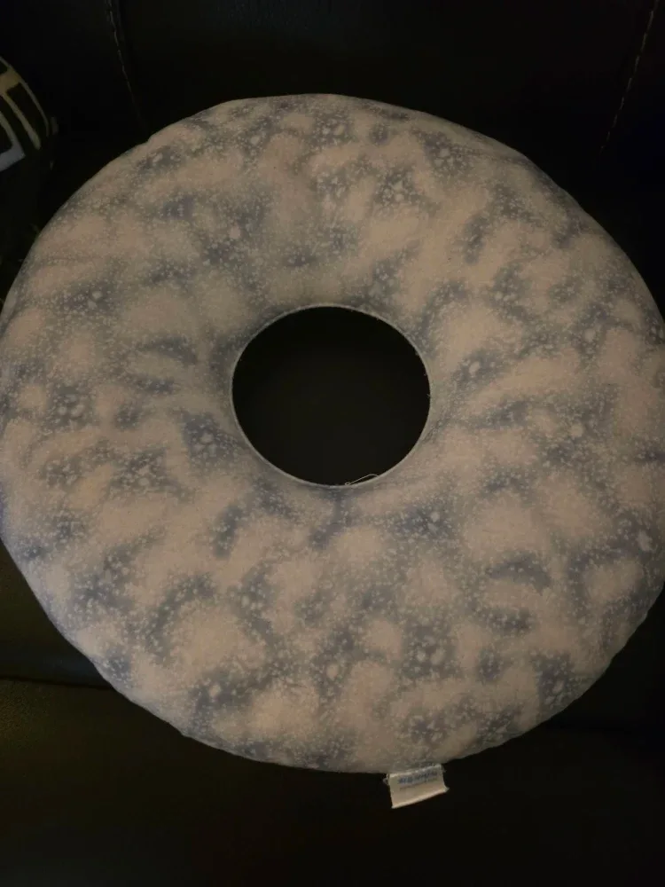 Donut Pillow - Grey