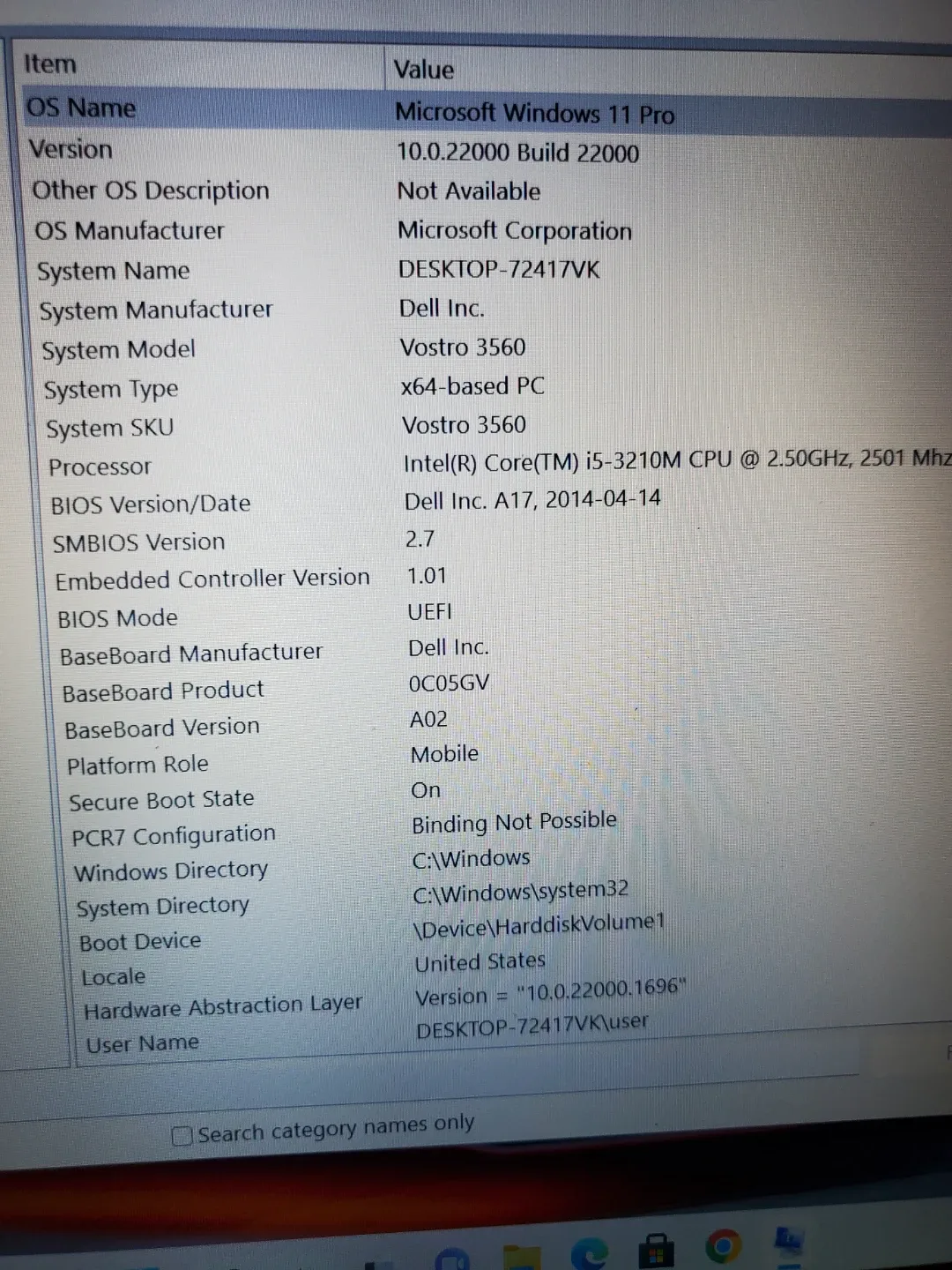 15.6inch i5 3rd gen windows 11pro  Dell Vostro 3560 Laptop image indicator(8)