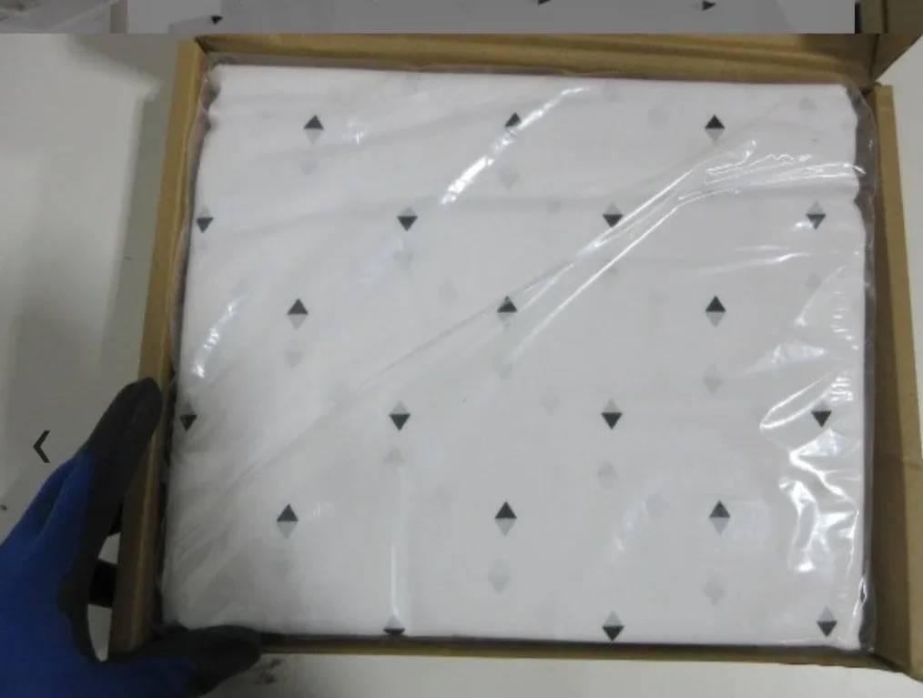 Amazon Basics Full Dorm Sheet Set - Grey Diamond image indicator(3)