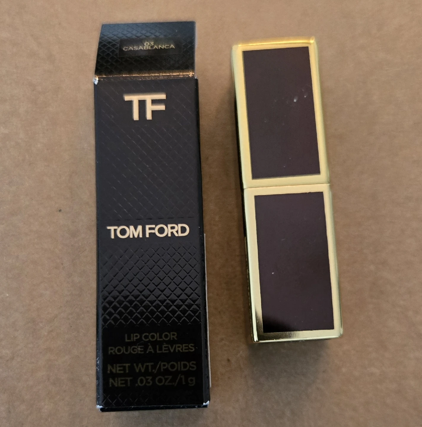 Bargain Luxury Tom Ford Mini Lip Color - 03 Casablanca New