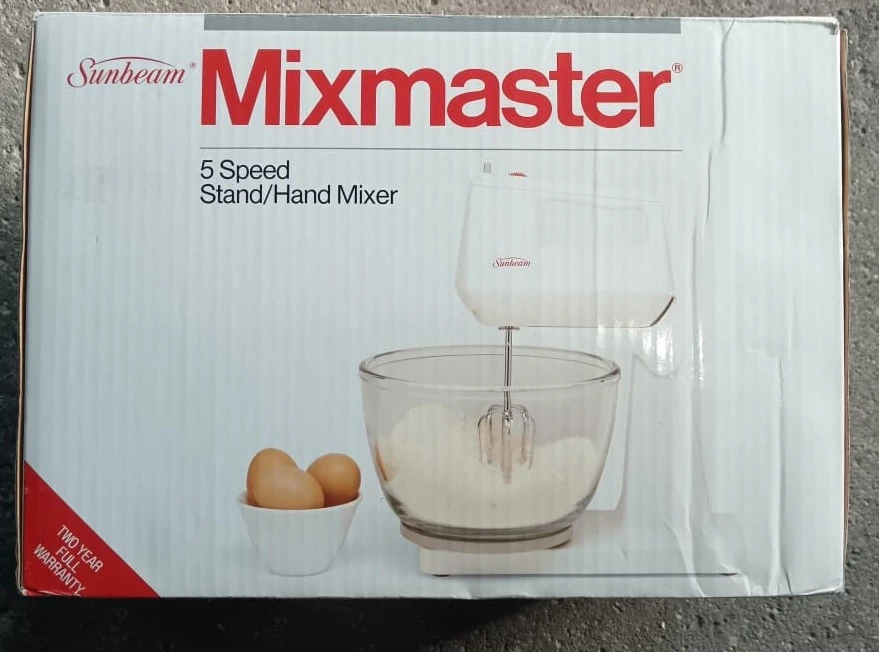 Sunbeam Mixmaster 5-Speed Stand/Hand Mixer - Good in Box - photo 3