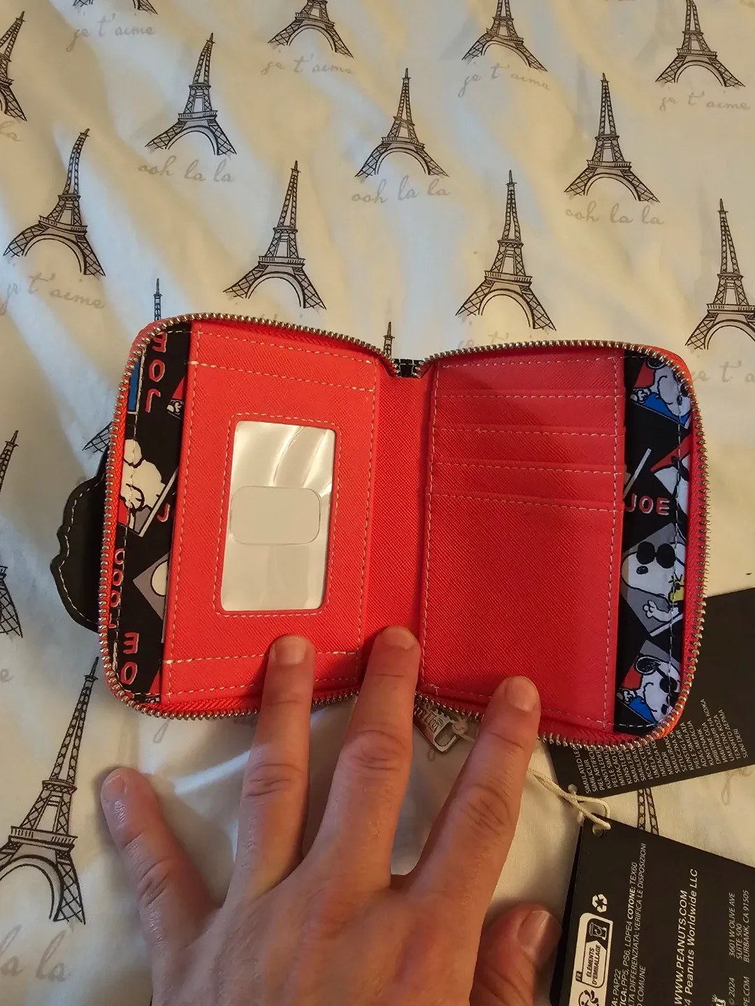 Loungefly Peanuts Joe Cool Wallet - New! image indicator(3)